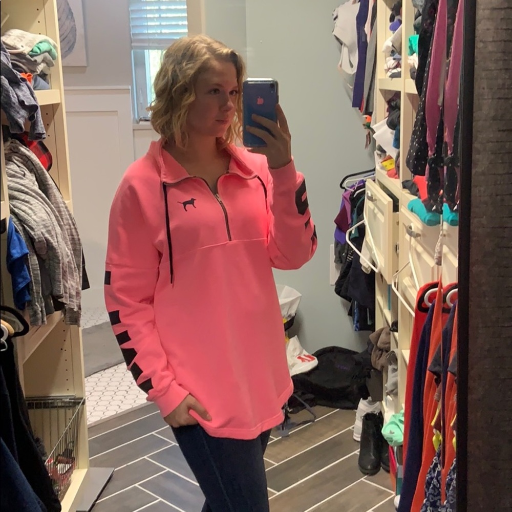 PINK sweater, size medium